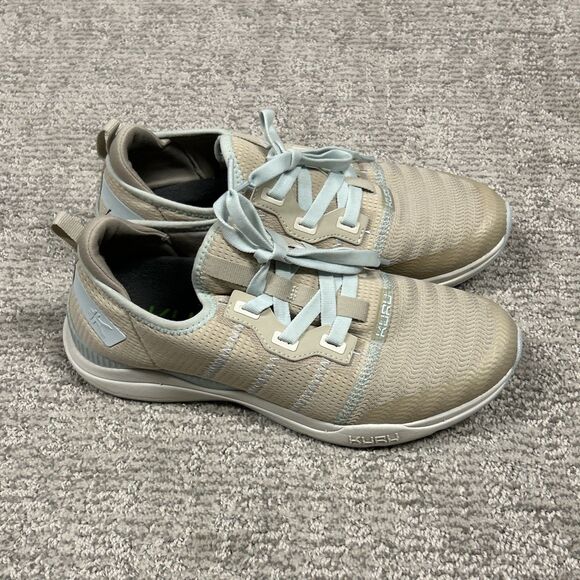 KURU Stride Move Shoes Womens 9 Lightweight Athletic Sneakers Tan Stretch - Picture 5 of 8